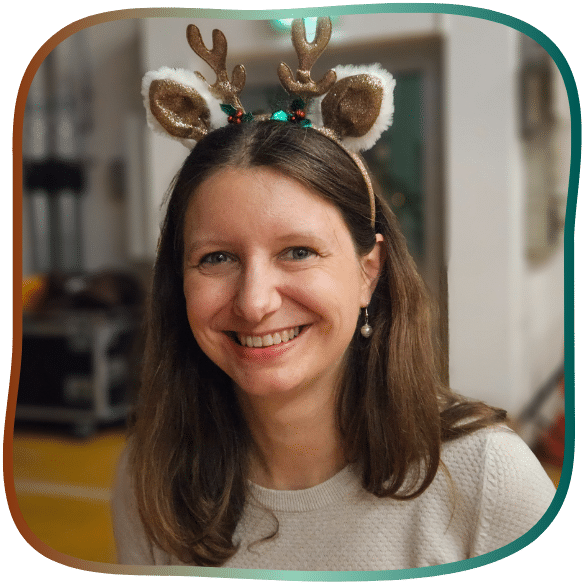 ausbildung verkleidet renntier haarreif